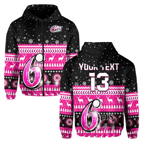 custom-text-and-number-sydney-sixers-cricket-hoodie-christmas-aboriginal