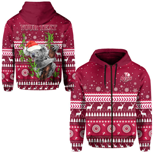custom-personalised-reds-christmas-zip-hoodie-queensland-rugby-indigenous