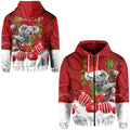 custom-personalised-australia-koala-aboriginal-zip-hoodie-merry-christmas
