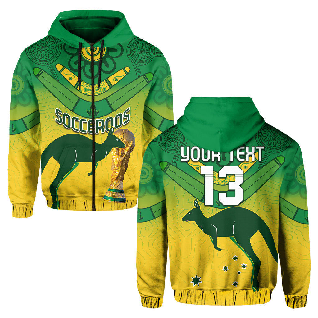 custom-text-and-number-australia-soccer-hoodie-world-cup-football-2022-socceroos-we-are-champions