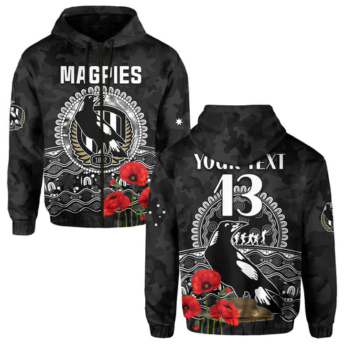 custom-text-and-number-magpies-football-anzac-day-hoodie-speical-poppy-mix-aboriginal