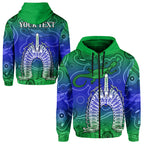 custom-personalised-torres-strait-islands-zip-hoodie-aboriginal-art-lizard-symbol-peace
