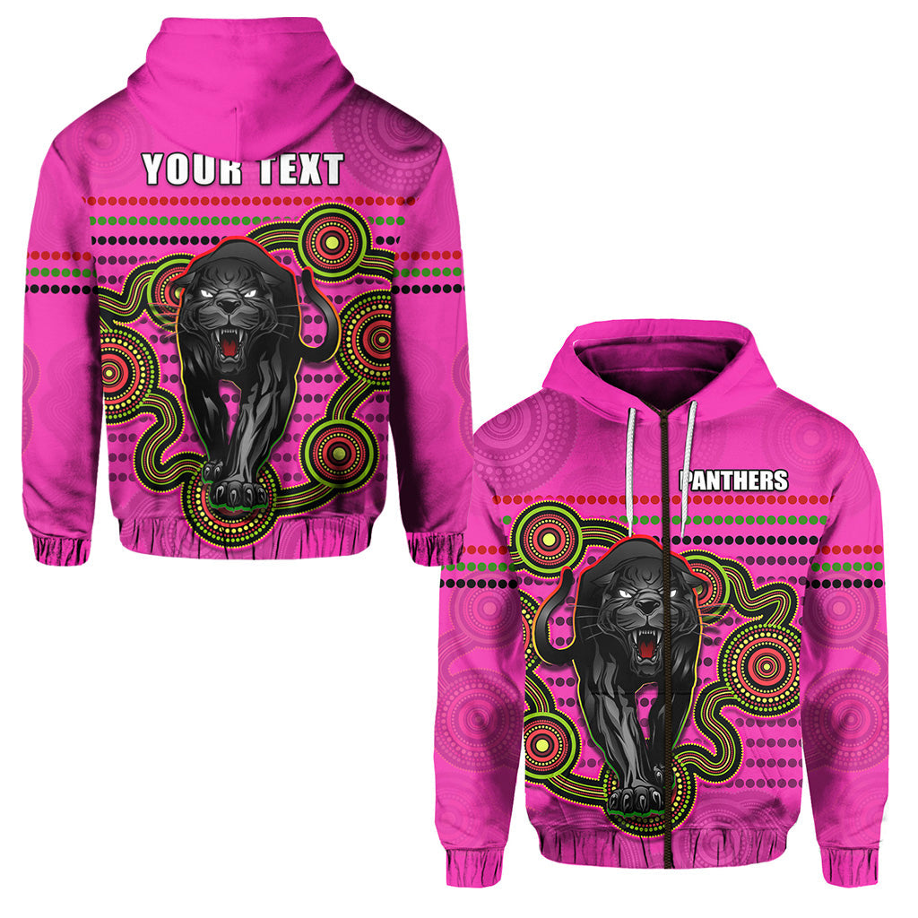 custom-personalised-panthers-indigenous-zip-hoodie-version-pink-alternate