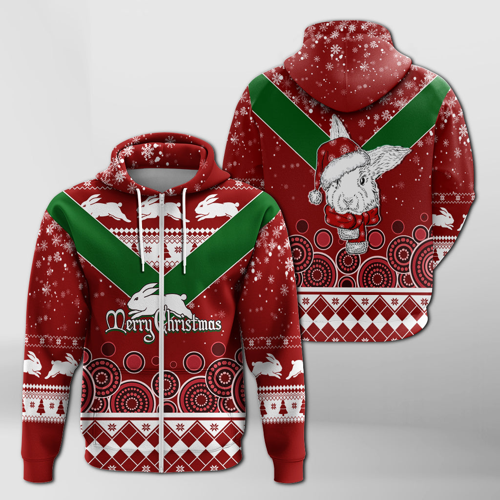 aboriginal-art-the-bunnies-merry-christmas-zip-hoodie