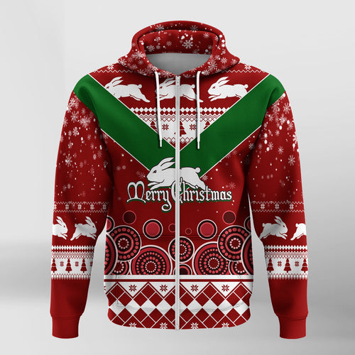 aboriginal-art-the-bunnies-merry-christmas-zip-hoodie