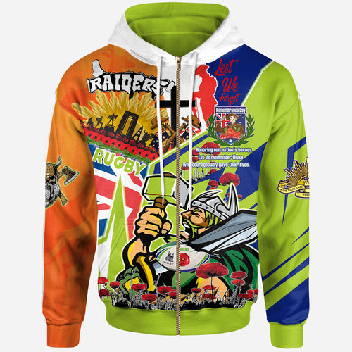 raiders-rugby-hoodie-custom-remembrance-raiders-anzac-quote-with-poppy-and-rosemary-hoodie