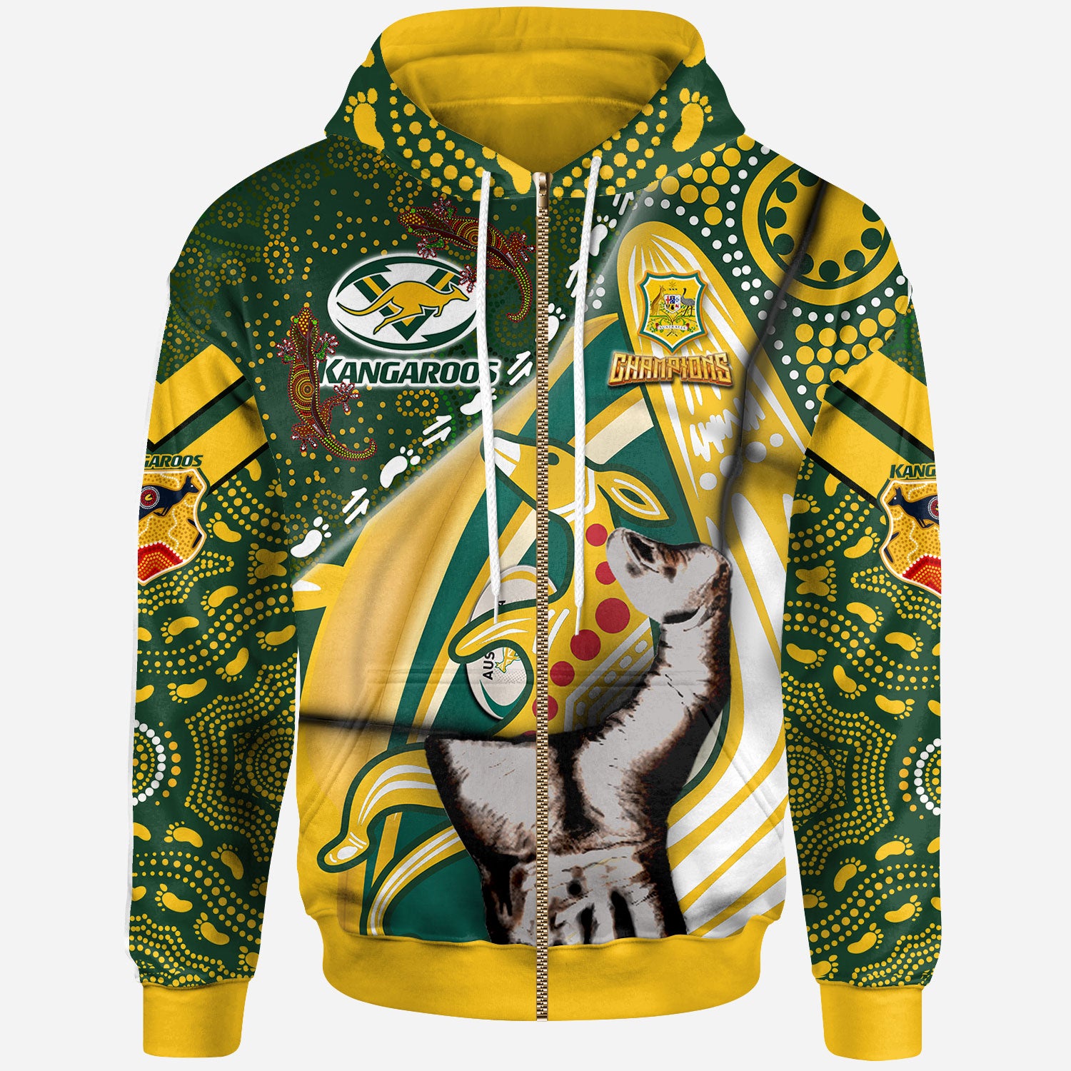 australian-kangaroos-rugby-patronage-hoodie-custom-the-kangaroos-bloods-in-my-veins-indigenous-aboriginal-hoodie