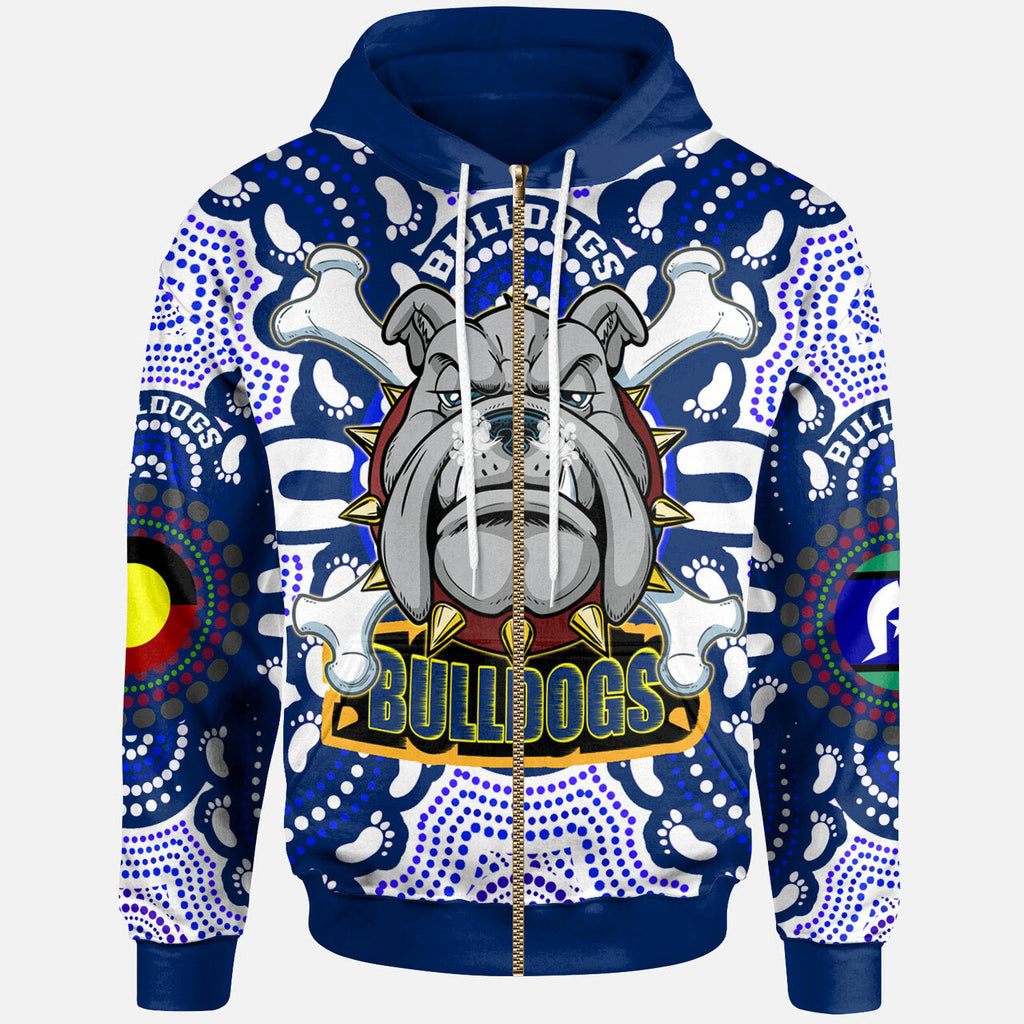 bulldogs-rugby-indigenous-custom-hoodie-canterbury-bankstown-super-berries-aboriginal-footprint