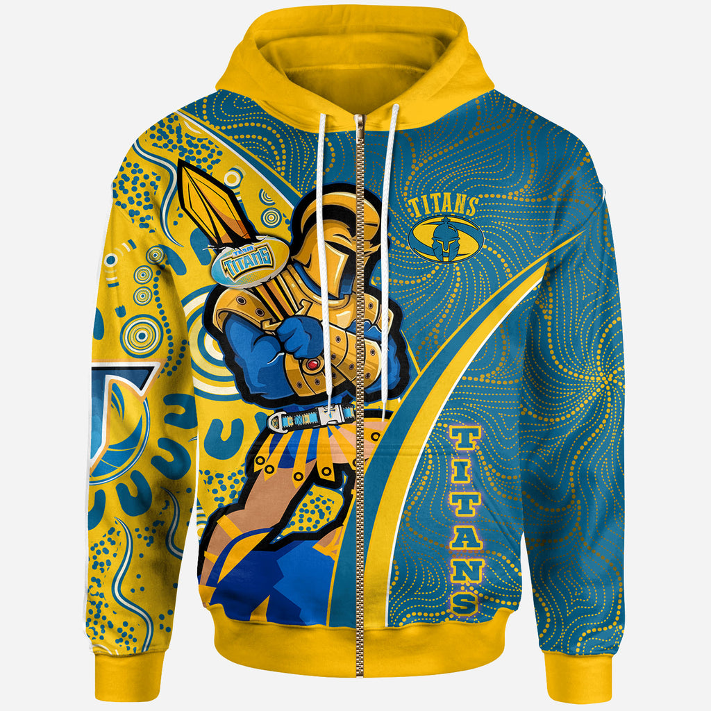 titans-rugby-hoodie-custom-gold-coast-titans-pride-mascot-with-aboriginal-culture-player-and-number-hoodie