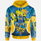 parramatta-eels-rugby-hoodie-custom-eels-mascot-with-aboriginal-art-personalised-player-and-number-hoodie