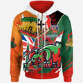 rabbitohs-rugby-hoodie-custom-remembrance-rabbitohs-anzac-quote-with-poppy-and-rosemary-hoodie