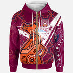 queensland-rugby-league-team-hoodie-custom-queensland-maroons-kangaroo-state-of-origin-dot-art-painting-splash-hoodie