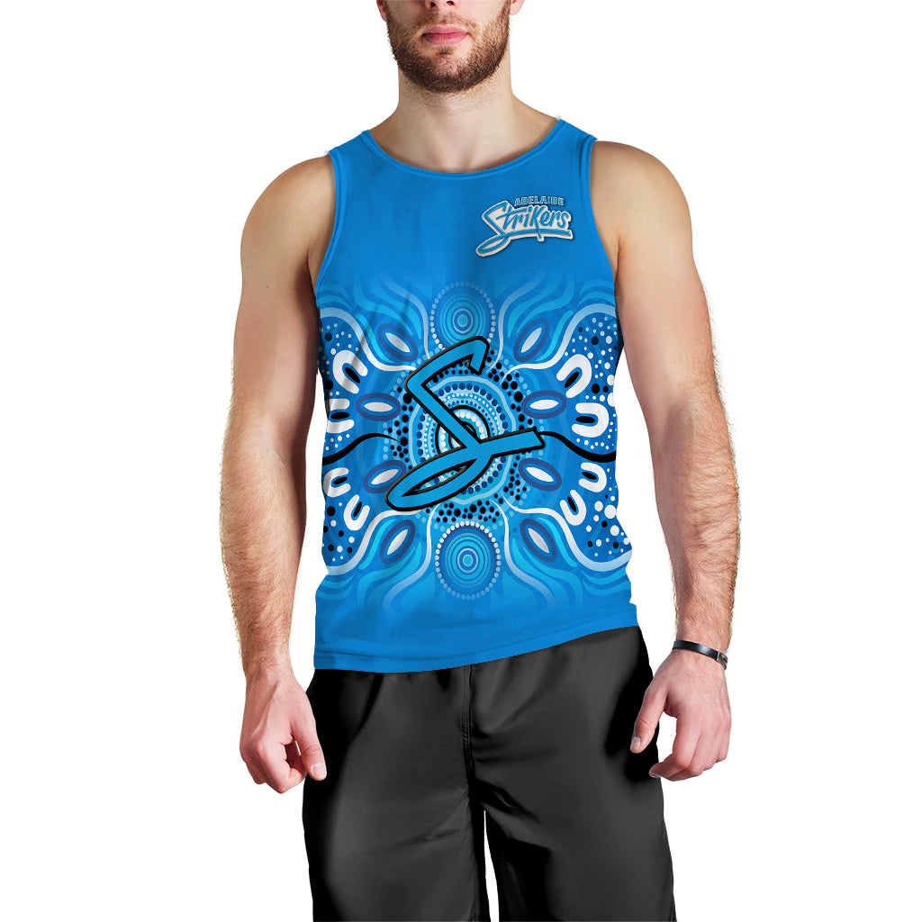 (Custom Personalised) Adelaide Strikers Aboriginal Cricket 2022 Men Tank Top - LT12