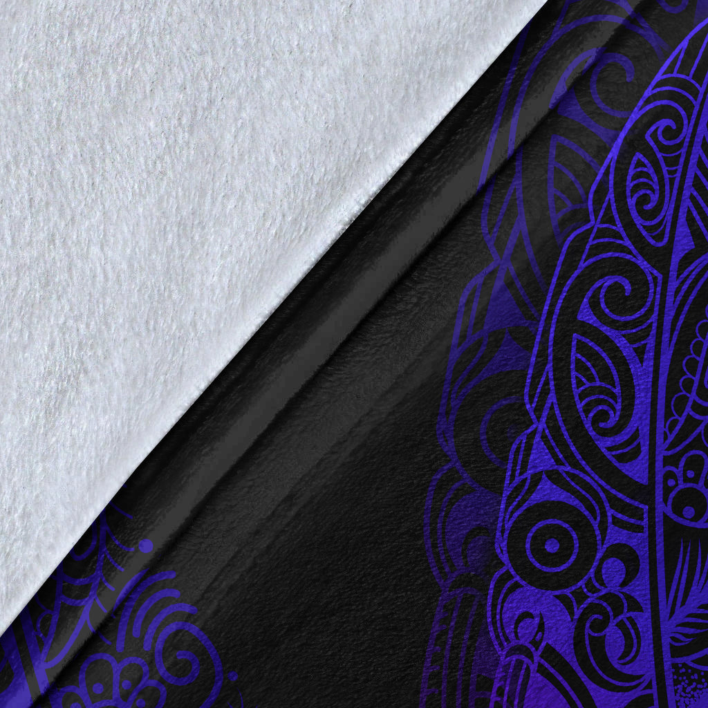 aotearoa-premium-blanket-purple-fern-mix-manaia-matau