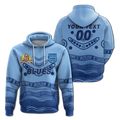 (Custom Personalised) New South Wales Blues Aboriginal  Indigenous Hoodie - LT12