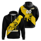 (Custom Personalised) Bulldogs Bunbury Football 2022 Hoodie