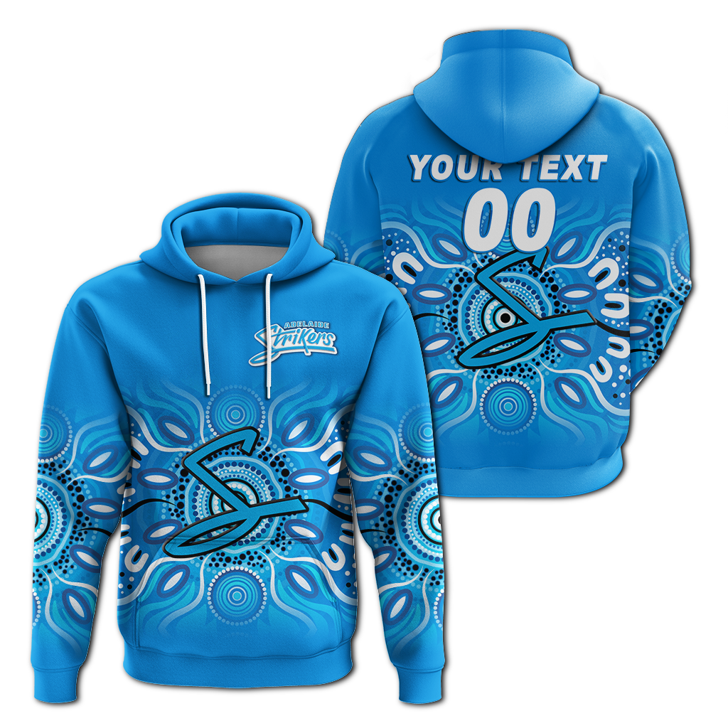 (Custom Personalised) Adelaide Strikers Aboriginal Cricket 2022 Hoodie