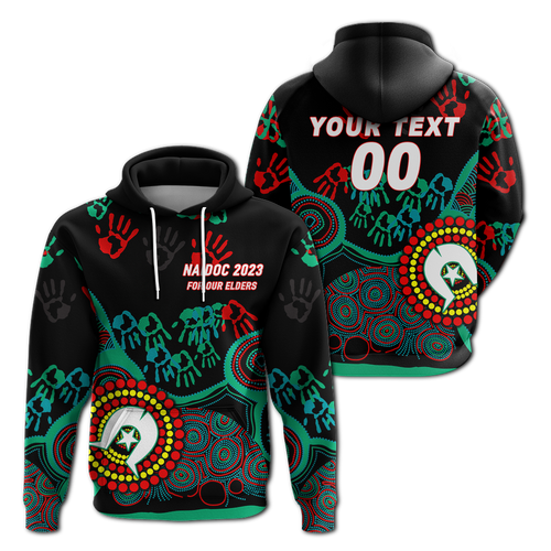 (Custom Personalised) NAIDOC Week 2023 Aboriginal Art For Our Elders Hoodie