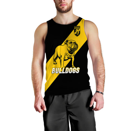 (Custom Personalised) Bulldogs Bunbury Football 2022 Men Tank Top - LT12