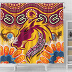 broncos-2022-rugby-custom-shower-curtain-indigenous-super-broncos-with-aussie-gecko