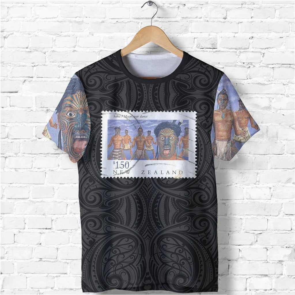maori-haka-new-zealand-stamps-t-shirt