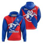(Custom Personalised) Eaton Boomers Football 2022 Hoodie