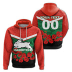 custom-personalised-rabbitohs-anzac-day-hoodie-indigenous-art