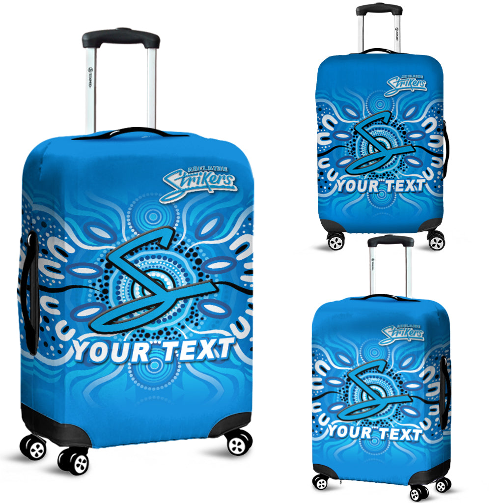 (Custom Personalised) Adelaide Strikers Aboriginal Cricket 2022 Luggage Covers - LT12