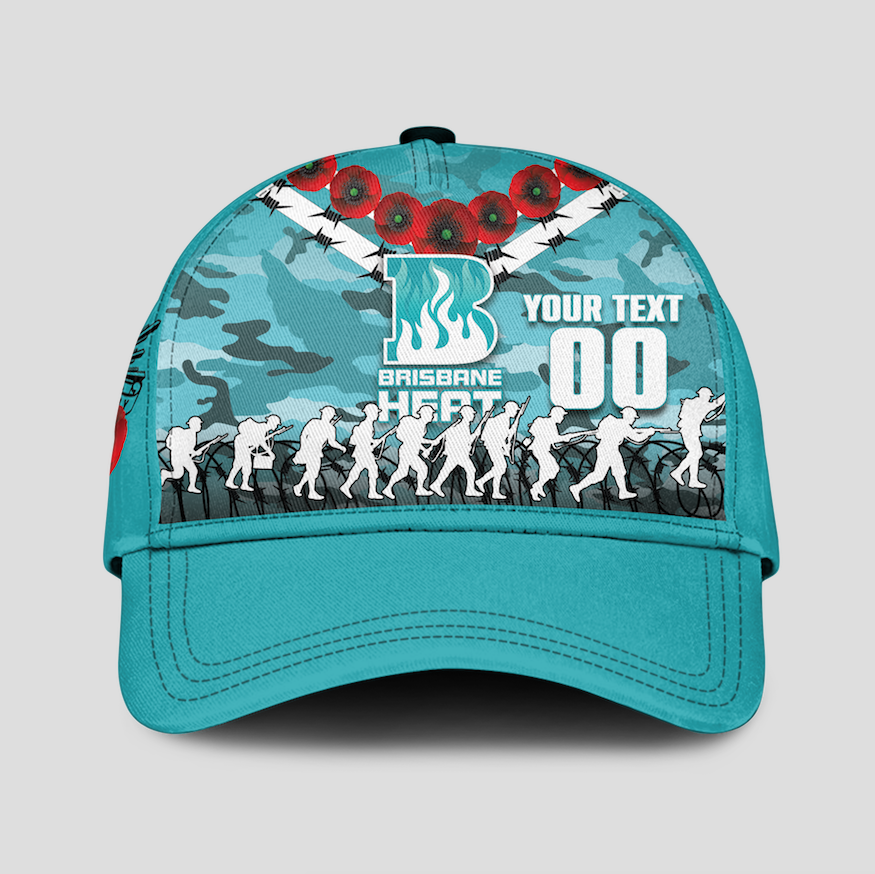 custom-personalised-brisbane-heat-anzac-2022-caps-camouflage-with-poppy