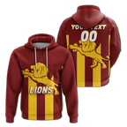 (Custom Personalised) Lions Harvey Brunswick Leschenault Football 2022 Hoodie