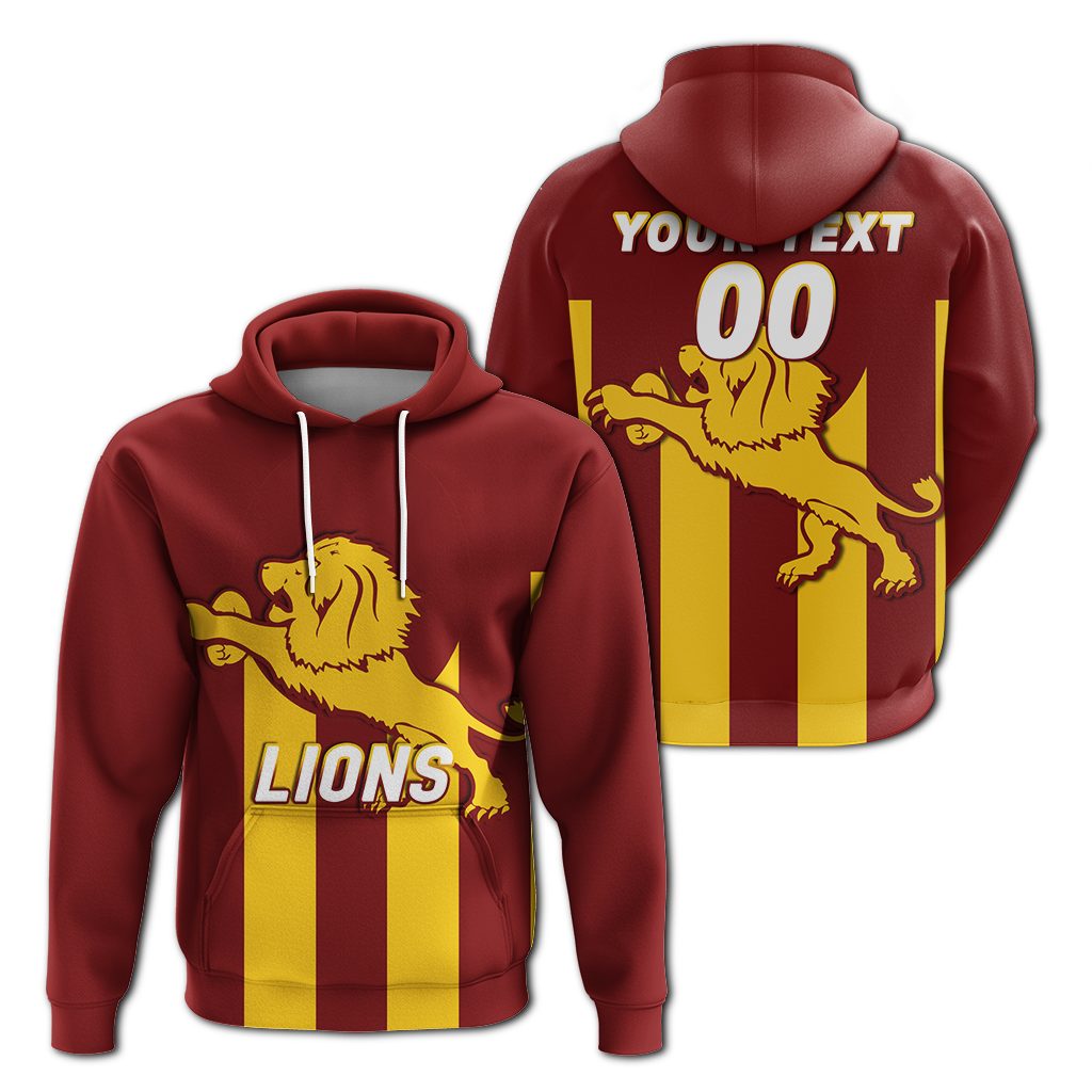 (Custom Personalised) Lions Harvey Brunswick Leschenault Football 2022 Hoodie