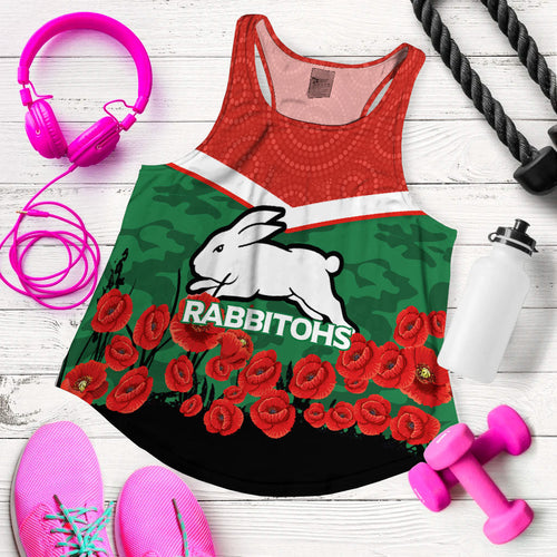 rabbitohs-anzac-day-women-tank-top-indigenous-art