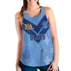 NSW Blues Indigenous Women Racerback Tank New South Wales LT13 - Vibe Hoodie