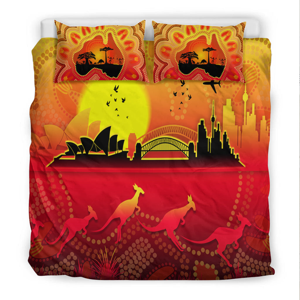 australia-aboriginal-bedding-set-proud-sydney-opera-house