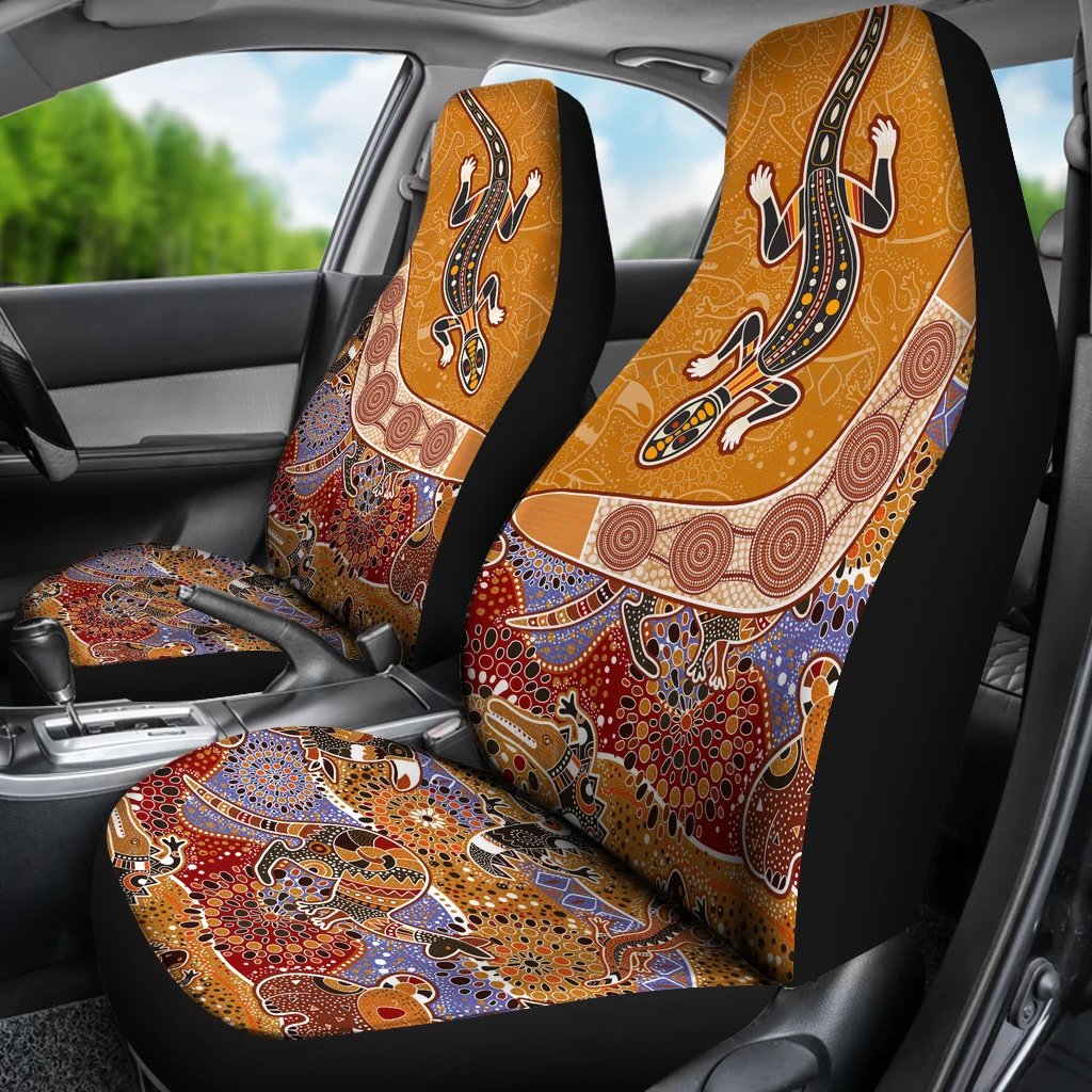 aboriginal-car-seat-covers-boomerang-lizard-kangaroo-koala-crocodile-arts