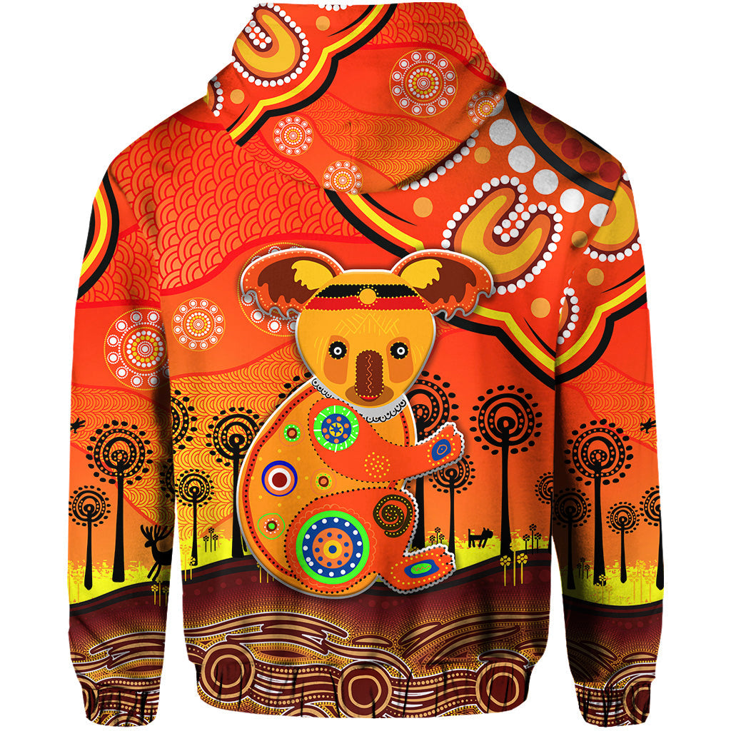 aboriginal-art-koala-hoodie-indigenous-unique-vibes-orange