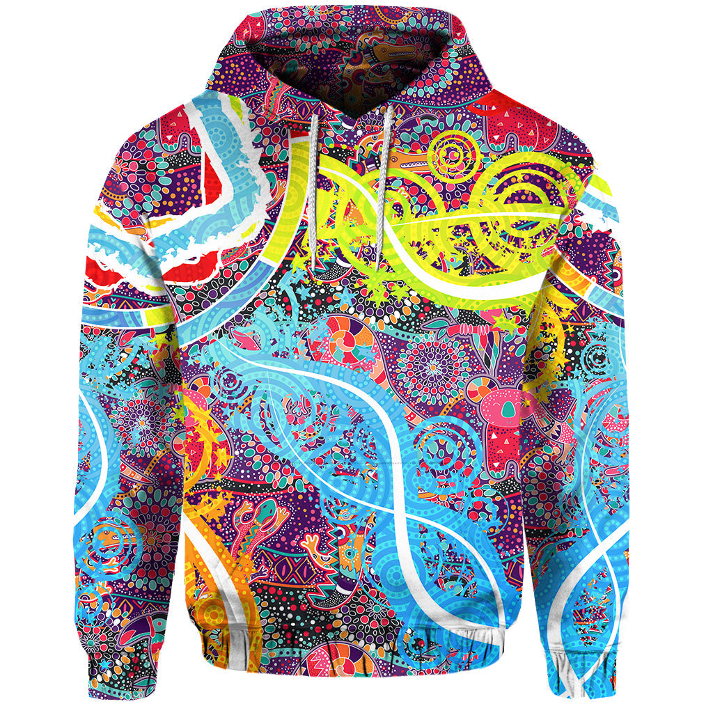 custom-personalised-aboriginal-art-colorful-vibes-hoodie-indigenous