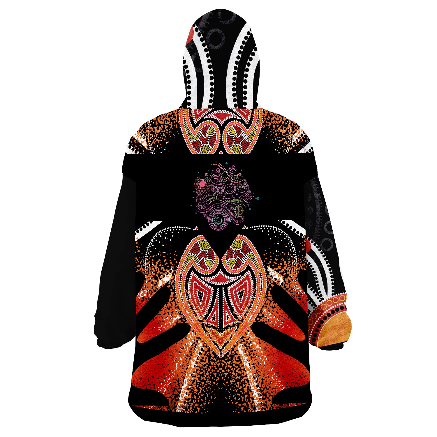 aboriginal-in-my-heart-hand-with-turtle-wearable-blanket-hoodie