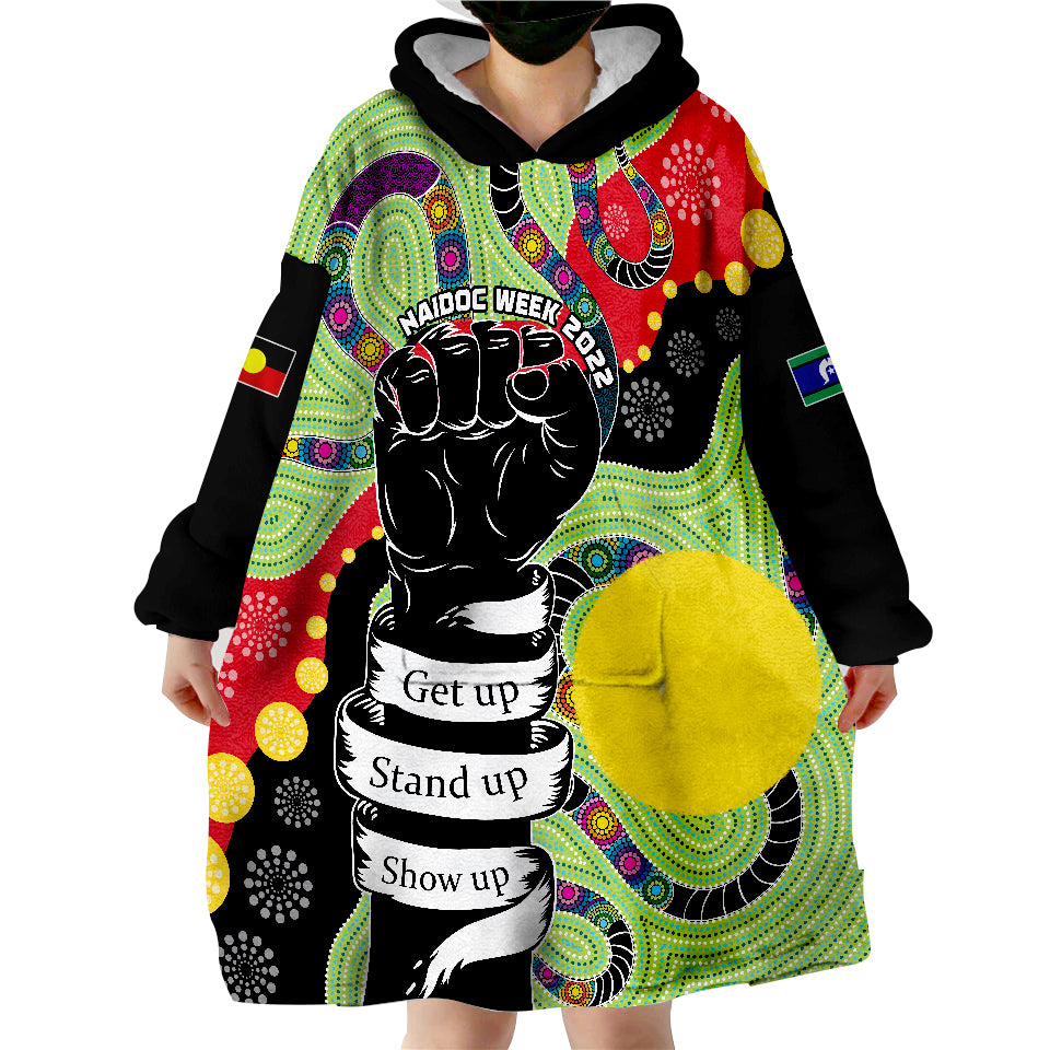 aboriginal-naidoc-week-stronger-together-unique-style-wearable-blanket-hoodie
