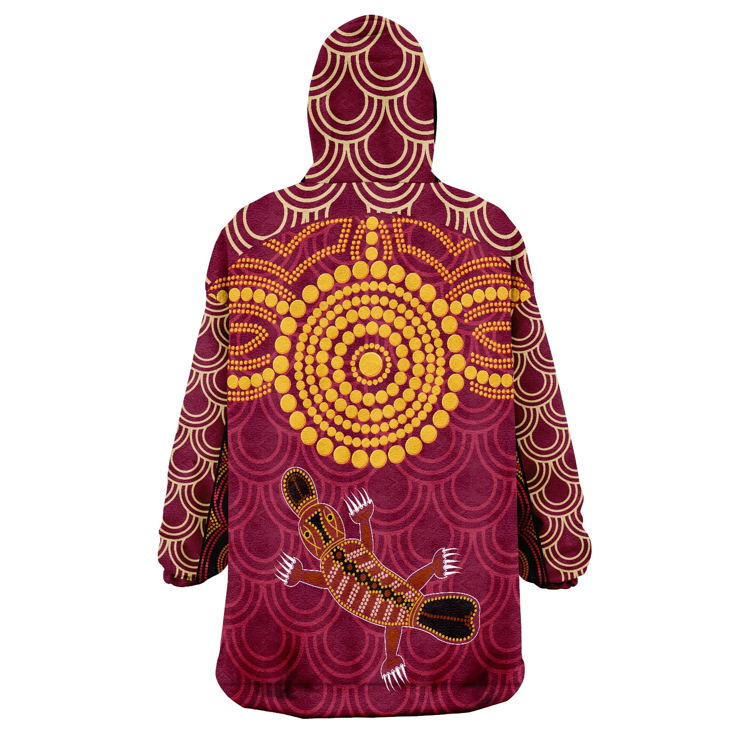 aboriginal-platypus-wearable-blanket-hoodie