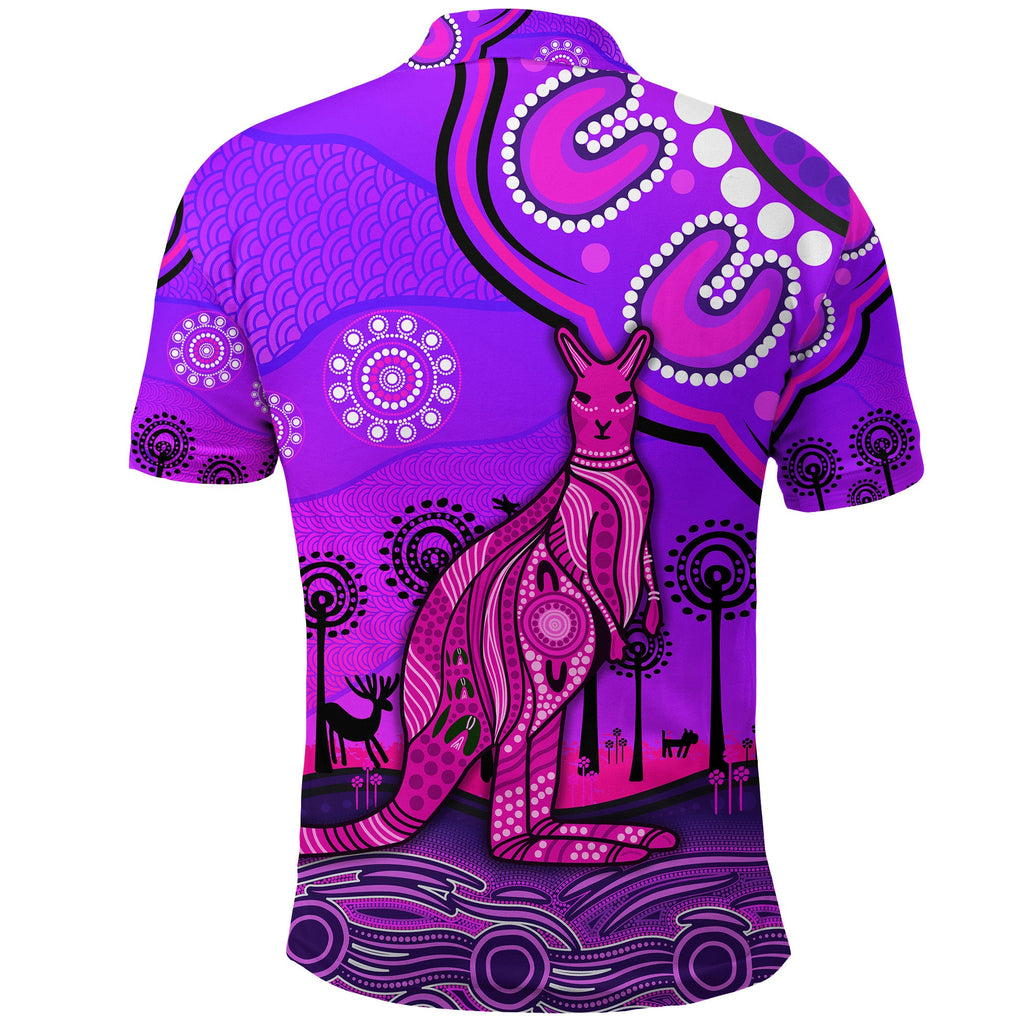 aboriginal-art-kangaroo-polo-shirt-indigenous-unique-vibes-purple
