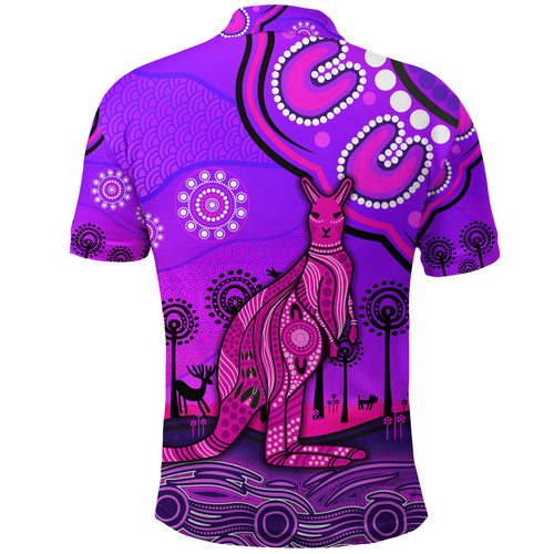 aboriginal-art-kangaroo-polo-shirt-indigenous-unique-vibes-purple