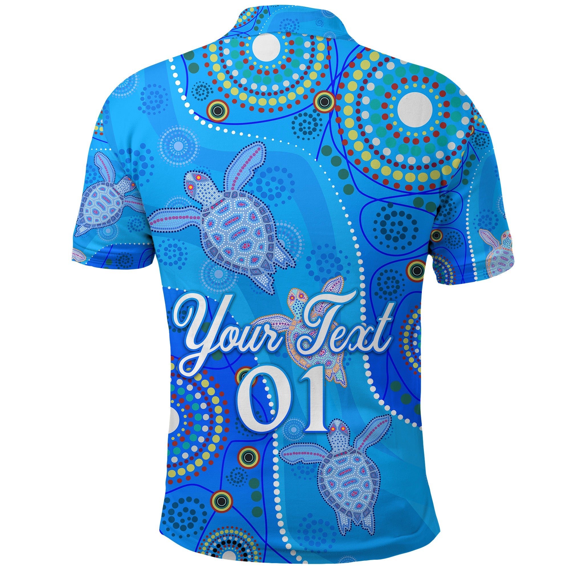 custom-personalised-aboriginal-art-turtle-polo-shirt-indigenous-simple-vibes