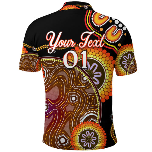 custom-personalised-aboriginal-polo-shirt-sun-rise-indigenous-vibes