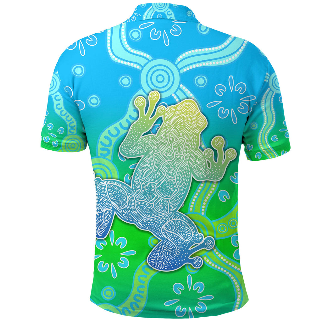 aboriginal-frog-polo-shirt-indigenous-simple-vibes