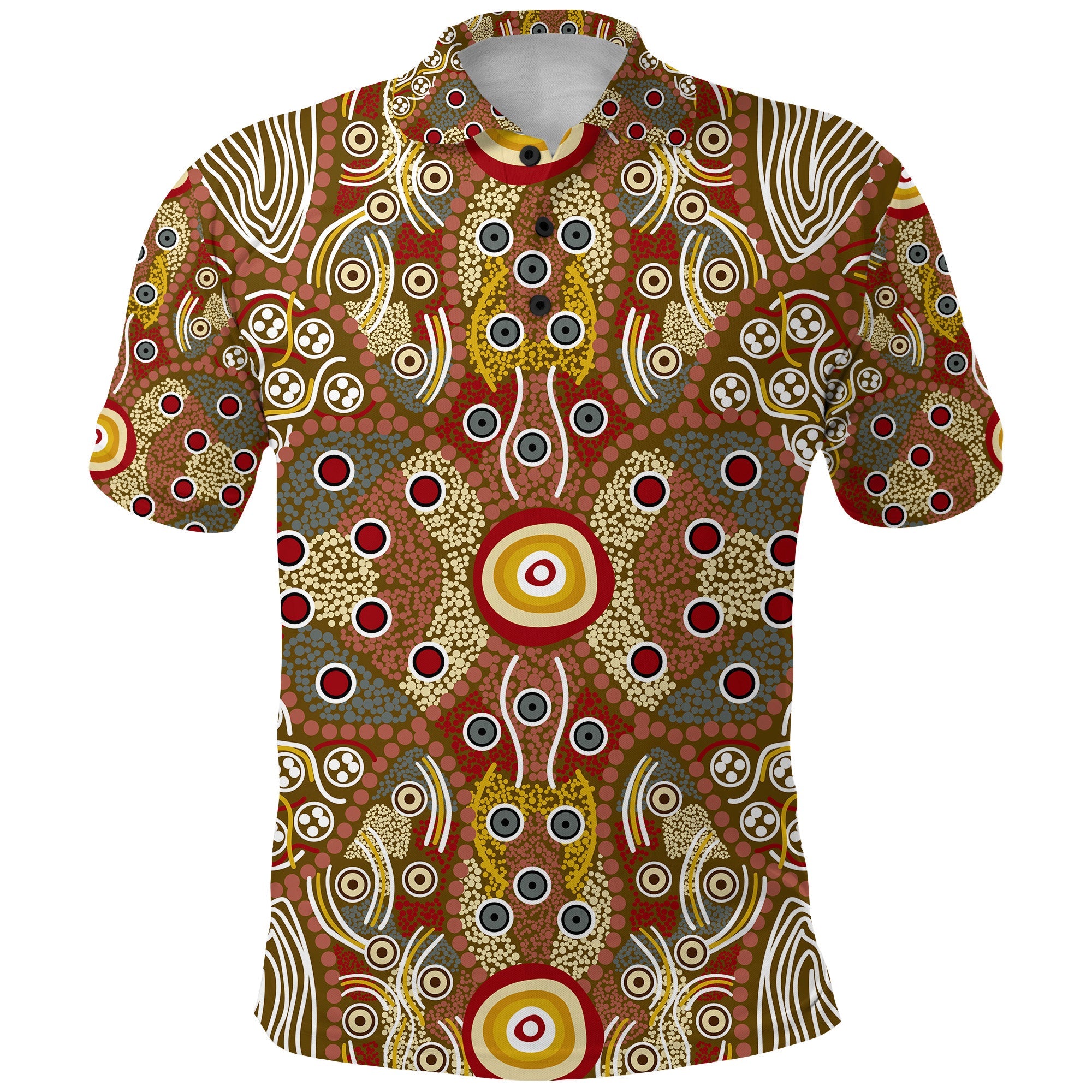 custom-personalised-aboriginal-art-dot-vibes-polo-shirt-indigenous-no-2