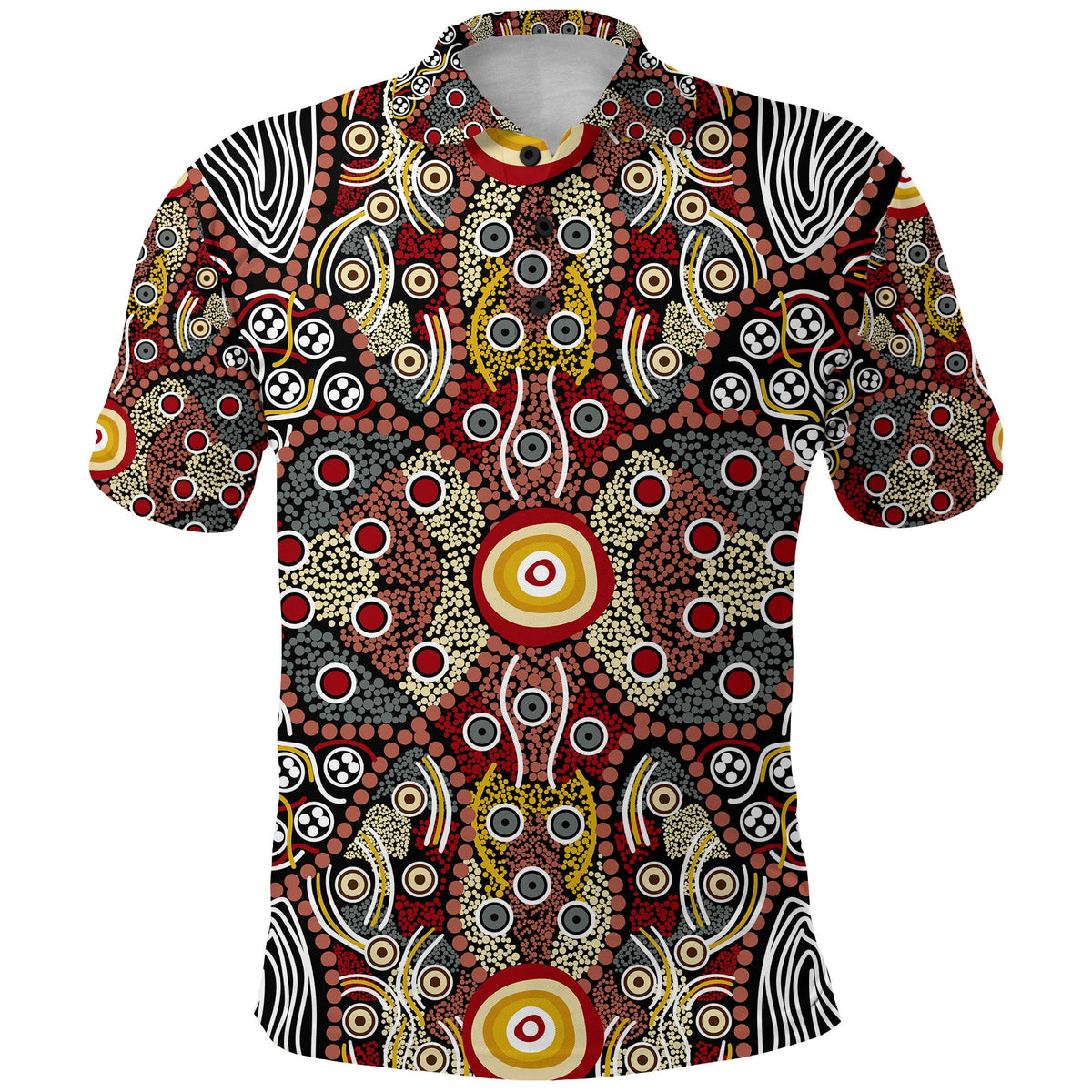 custom-personalised-aboriginal-art-dot-vibes-polo-shirt-indigenous-no-1