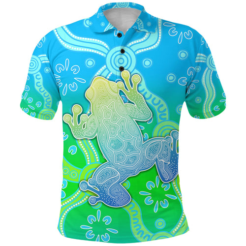 aboriginal-frog-polo-shirt-indigenous-simple-vibes