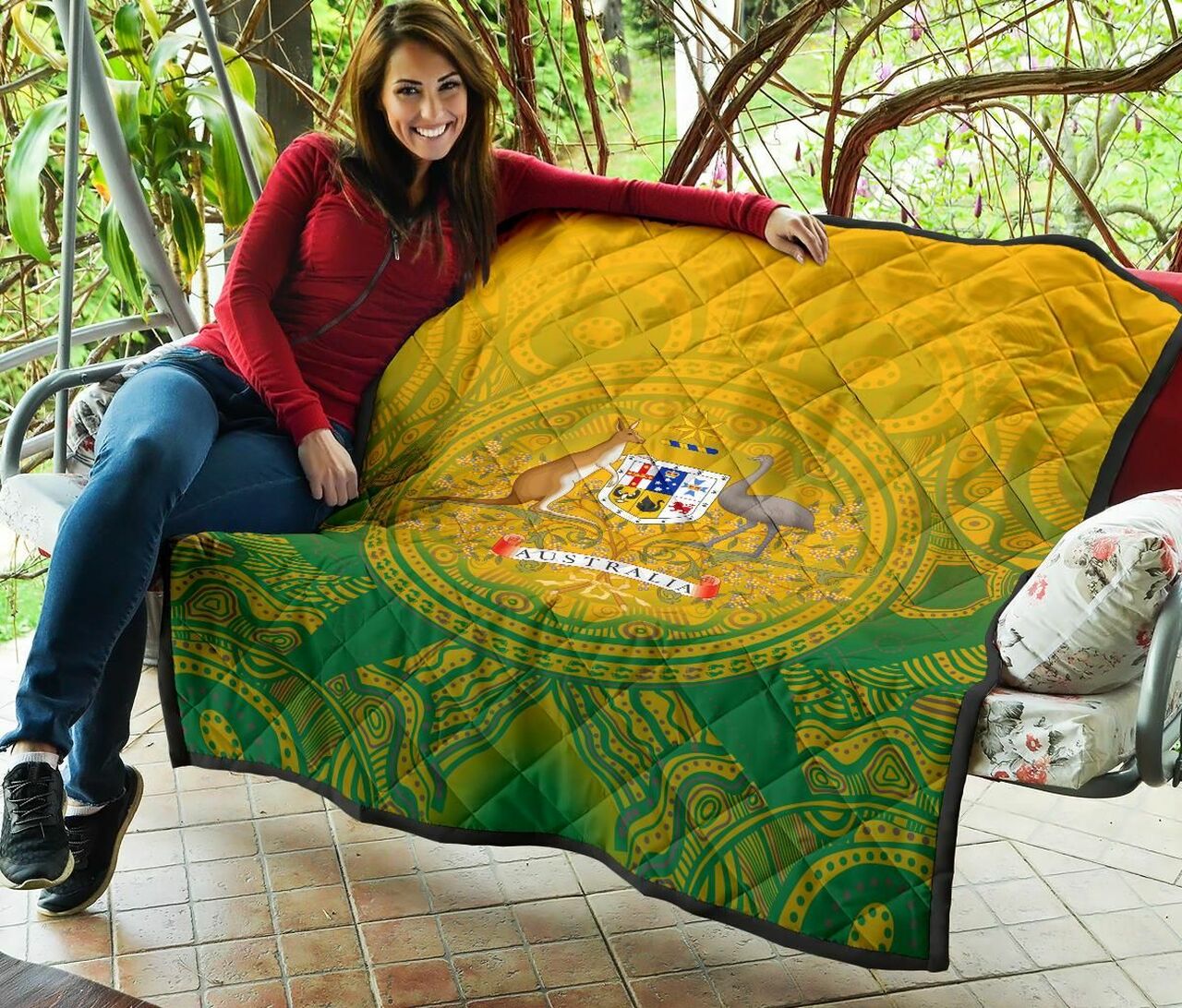 australia-aboriginal-quilt-australia-and-coat-of-arms-ver01