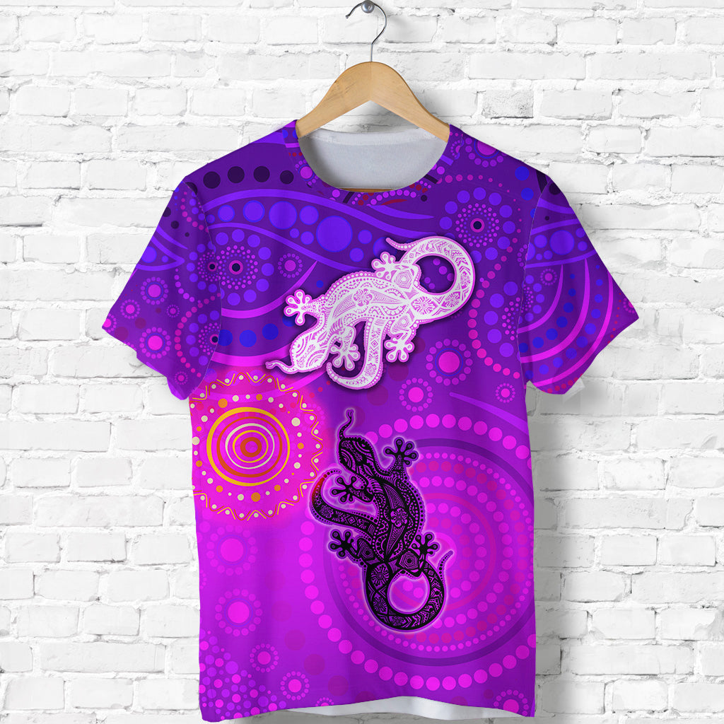 custom-personalised-aboriginal-art-lizards-t-shirt-indigenous-unique-vibes